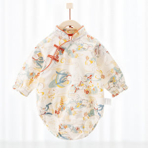 Cute Printed Traditional Style Onesie