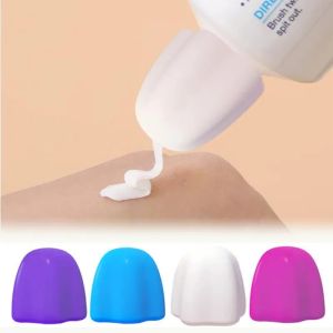 ถุงฝา บีบยา ซิลิโคน ฟัน ยา สีฟัน บีบอูปกรณ์ ห้องน้ำขวดจ่าย ปิดด้วยตัวเอง