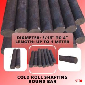 Cold Roll Shafting Round Bar 1" to 2" diameter (up to 24 inches length)