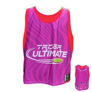 TROBR Disc Golf Team Sports Uniform Quick Dry Breathable Football Competition Training Shirt Color Block Design Fitness Apparel