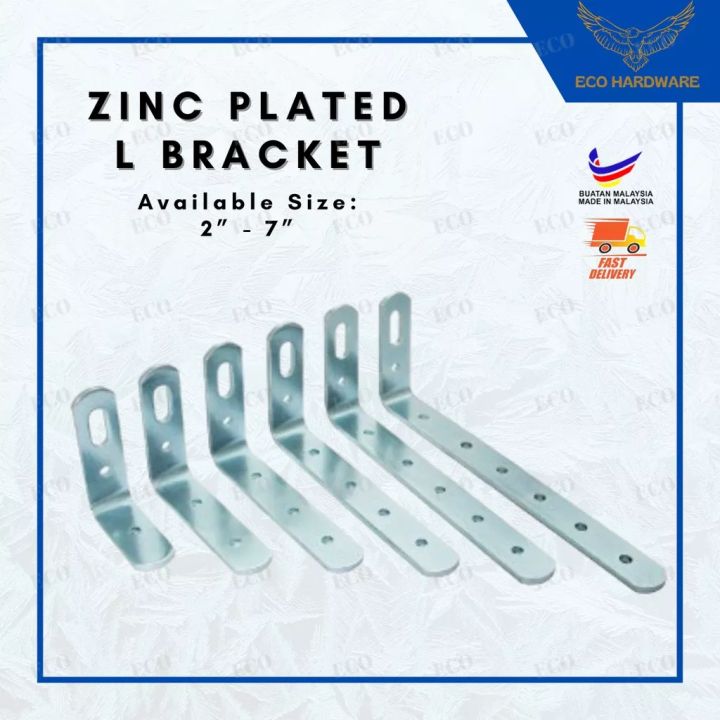 Happyhome66 Zinc Plated Steel Metal L Bracket 2 1 2 X 2 7 Corner   S3a78fbfa7cd8431190cb5297445bd70al  720x720q80 