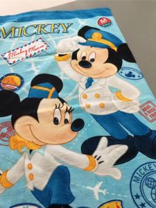 Khăn Tắm Trẻ Em Bằng Cotton Nguyên Chất 60*120cm Hình Hoạt Hình Cắt Lông Cừu Một Mảnh 260g Khăn Tắm Cotton Nguyên Chất Cho Trẻ Em