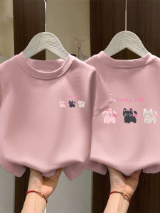 Cute and Sweet Girls Cotton Short Sleeve T-shirt