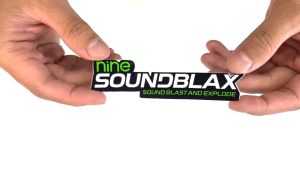 Stiker Nine Merchandise Glossy - SOUNDBLAX VelociLight