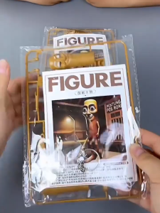 Móc khóa tự lắp ghép Tung Tung Sahur độc đáo có nam châm mới nhất 2025