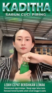 Kaditha Sabun Cuci Piring - Ukuran 1 Liter