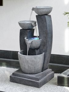 Modern Simple Living Room Office Waterfall Fountain Landscape Decorative Ornaments Wealth Attracting Luxury Home Decor Gifts