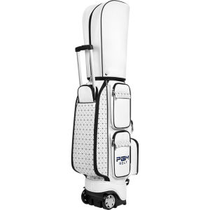 PGM GOLF | Waterproof Womens Golf Bag with Large Wheels and Shoe Compartment