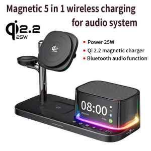 QI2.2 25W Magnetic Wireless Charger Stand Charging Station For iPhone 17 Pro Max/Galaxy S26 S25