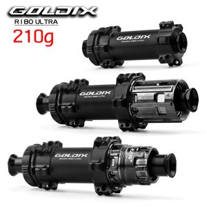 GOLDIX | GOLDIX R180ULTRA 2027 Ultralight Road Bike Hub 210g 24H 30T Ratchet TPI Bearings HG XDR 10-12 Speed Bicycle Wheel Hub