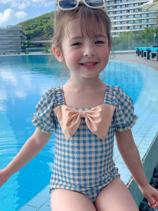 Cute Quick-dry One-piece Girls Swimming Suit
