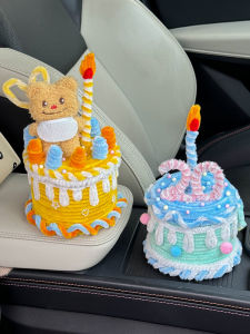 Creative Birthday Gift DIY Handmade Material Kit Twist Stick Cake Surprise Box for Girls Girlfriend Cream Style Festive Supplies