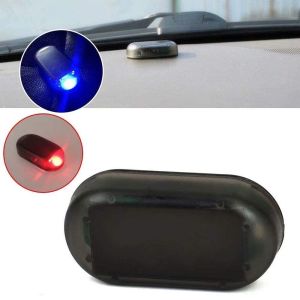 Solar Powered Car Alarm Light Flashing Anti-theft Wireless Car Anti-Theft Caution Lamp for All Cars