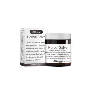 South Moon Herbal Salve Organic Herbal Ointment Joint Pain Relief Cream Relieve Knee Wrist Muscle Pain Anti Swelling Treatment Rheumatoid Massage Cream Health Care (114g)