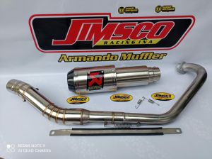 KNALPOT RACING AKRAPOVIC GP LORENZO VIXION R15 XABRE GSX CBR150 NEWCB SONIC SATRIA FU BISON VERZA TIGER MEGAPRO SCORPIO PULSAR TIGER DLL