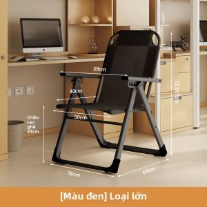 Ghế Ngả Đa Năng Gập Được cho Nhà và Văn Phòng