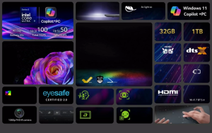 [$300 OFF + Free Gifts $798] [New 2026]Intel Core Ultra 5/7] Swift Edge 16 AI | SFE16-I51 16" 3K OLED Light Weight Copilot+ PC | 32GB RAM | 1TB SSD