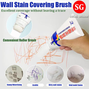 🇸🇬【SG stock】Wall refinish paint roller brush wall paint white wall repair Patching Wall Paint Small Rolling Brush Wall Renovation Environmental Latex Paint Graffiti Cover Paste Repair Wall Paint Emulsion paint interior household self-painting