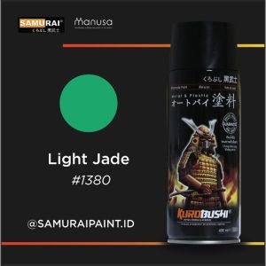 Samurai Paint Pilok Pilox Cat Semprot Hijau Light Jade 1380 Spray Paint Kurobushi 400ml