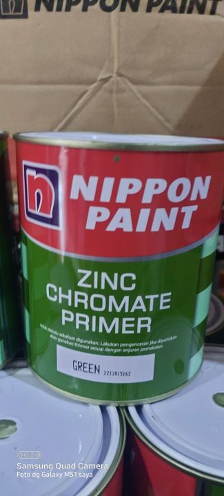 CAT DASAR/MENI/ZINC CHOROMATE NIPPON PAINT GREEN