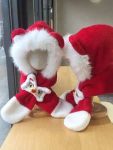 Mũ Trùm Đầu Lông Cừu Dễ Thương Cho Bé Trai Và Bé Gái Mũ Trùm Đầu Và Khăn Quàng Cổ Một Mảnh Màu Đỏ Trang Phục Biểu Diễn Sư Tử Năm Mới