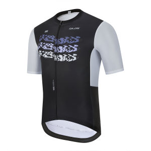 RAUDAX Mens Short-sleeved Sports Cycling Clothing Cycling Outdoor Road Cycling Breathable and Quick-dry Cycling Clothing