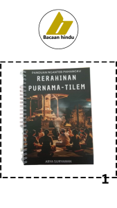 Buku Panduan Nganteb Rerahinan Purnama Tilem Agama Hindu Arya Suryawan