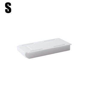 Hidden Storage Box SelfAdhesive Storage Drawer Box Under Desk Storage Holder Slidee Out Drawer Tray Sundries Stationery Organize