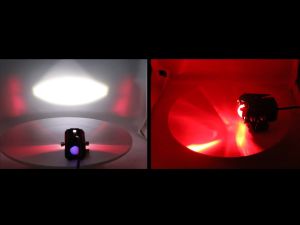 1Set Mini Driving Light Motorcycle Spot Light 7Modes Auxiliary LED Light Projector Light Motorcycle