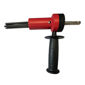 SDS Plus Deburring Tool Needle Deslagger with Detachable Handle – Durable Rust Removal & Edge Finishing Tool for Metalworking