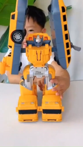 Mainan Anak Laki-laki Robot Engineering 26pcs Free Box Container