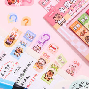 Creative Waterproof Tearable Post-It Notes Index Stickers Student Use N-Time Marking Indication Stickers Business Supplies