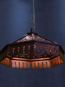 Wooden Hollow Lamp Shade Restaurant Hotel Decorative Chandelier Kitchen Island Foyer Corridor Decorative Chandelier