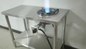 JD JINDIN 2-burner gas stove  Commercial kitchen equipment  Stainless steel kitchen Suitable for all kitchens