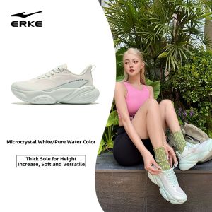 Erke | Breathable Soft Sole Height Increasing Running Shoes
