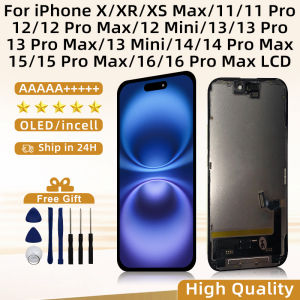 Choice OLED For iPhone X XR XS MAX 11 11 Pro 12Pro 12 LCD Display Screen Digitizer For iPhone 12 Mini 13 14 Pro Max 15 Incell