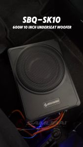 📣 SAMURAI KATANA SOUNDBAR 10 Inch 600W Car UnderSeat Super Slim Active Subwoofer Sub Woofer Powered Bawah Seat Slim Kuat with Remote Control
