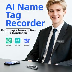 EMP | AI Recording Pen Speech-to-Text Translation Portable Voice Recorder | Trending Choice Alongside AI Work Gear