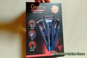 G.eemy Original Gm566 Rechargeable Professional 3 In 1 Hair Trimmer Clipper Cutter Shaver Nose Trimmer Ready Stock