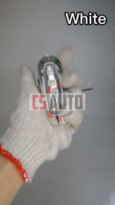 Led 24V 4smd Side Lamp Lorry Light Small Roof Lamp White Amber Red Green Blue 9.5cmx3.3cm Chrome