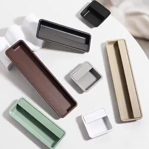 Modern Aluminum Alloy Sliding Door & Concealed Handle