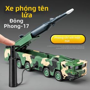 jiaye toys | Children Alloy Missile Car Toy Children Rocket Launcher