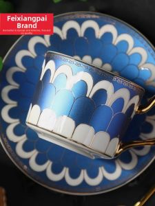Timemore | Luxury Gift Set Coffee Mug and Saucer for Couples Friends Birthday and Weddings
