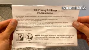 COD USBO Pompa Air Bor Electric Drill Powered Water Pump M8AK / Pompa Air Bor Tangan Listrik Mesin Sumur Bor Air Tanah