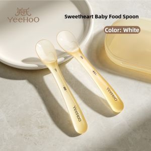 YeeHoO KIDS | Soft Silicone Spoon For Newborn Infant Feeding Baby Spoon