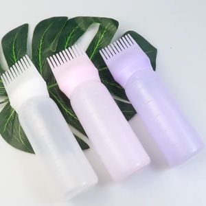 Sisir Pewarna Rambut Berbentuk Botol Sisir Krim Rambut Sisir Gigi Botol Salon Rambut Alat Penataan Rambut COD -🌈Ninestar