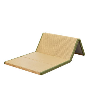 Foldable Tatami Sleeping Mat Hard Floor Pillow Topper for Living Room Summer Camping North Europe Style Non-Waterproof Customizable