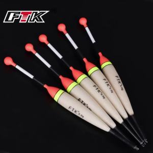 Phao Câu Cá FTK 5 Chiếc Làm Từ Gỗ Thông Barguzinsky Trọng Lượng 3g 4g 5g Phao Nổi Thẳng Đứng Phụ Kiện Câu Cá Chép Kích Thước 14.5cm-17.5cm Gói 1 Hộp