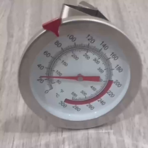 ​Stainless Steel Cooking Thermometer/ Commercial Probe Oil/Kitchen Hi Thermometer/ ​Baking Food Liquid/Grill Temp Gauge​