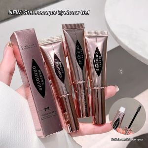 Wild Eyebrow Gel Soap Waterproof Clear Brow Fixing Wax Long Lasting Lifting Eyebrow Quick-drying Transparent Setting Brow Gel